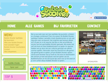 Tablet Screenshot of bubbleshooters.nl